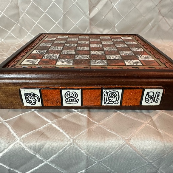 Hand Carved Wooden Chess Set - Picture 5 of 11